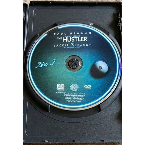 The Hustler (DVD, 2-Disc Set, Collectors Edition) - Paul Newman - Picture 6 of 7